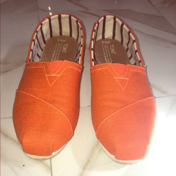 Toms Shoes - Orange Toms Shoes
